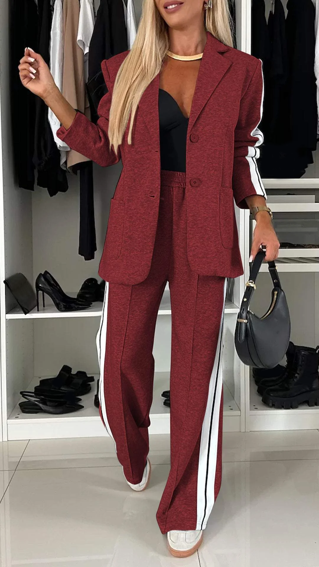 Pulini™ | Casual damset med långa ärmar