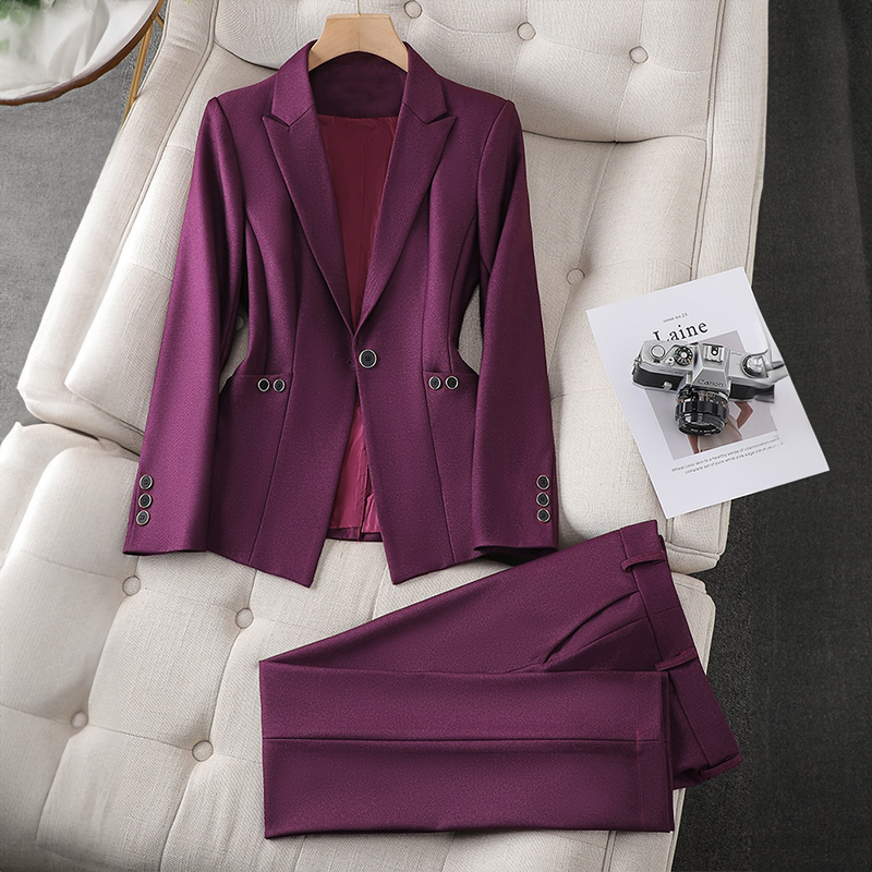 Alva™ | Elegant Kostymset för Alla Tillfällen