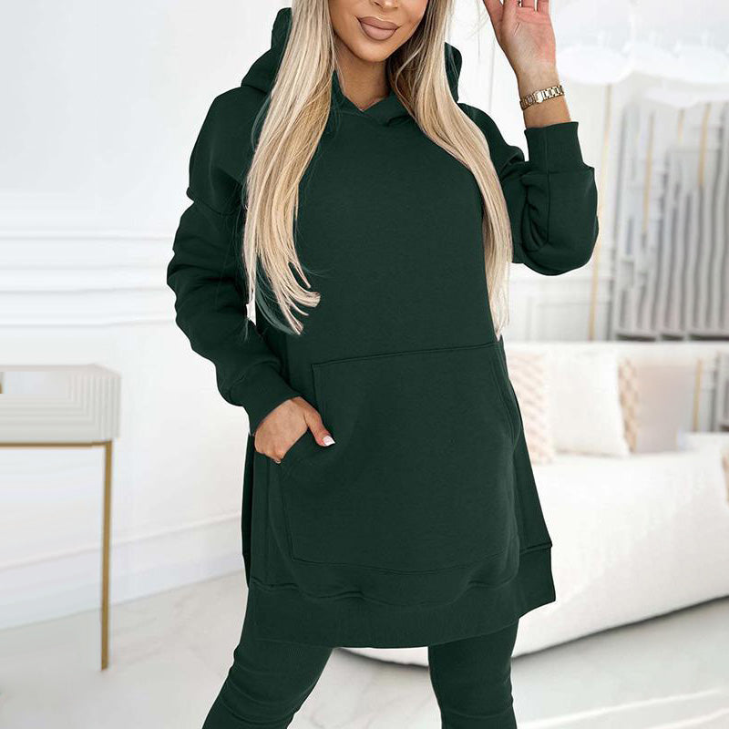 Linnea™ | Avslappnad och bekväm sweatset med huva
