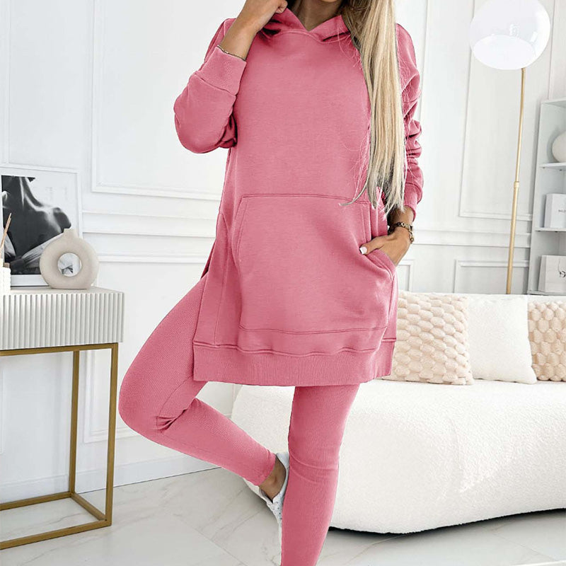 Linnea™ | Avslappnad och bekväm sweatset med huva
