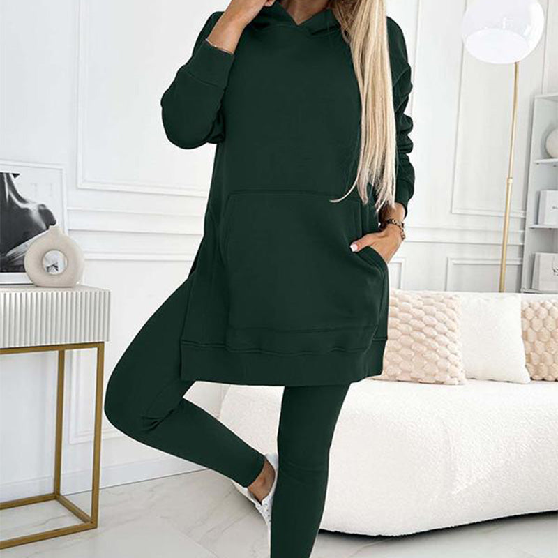 Linnea™ | Avslappnad och bekväm sweatset med huva
