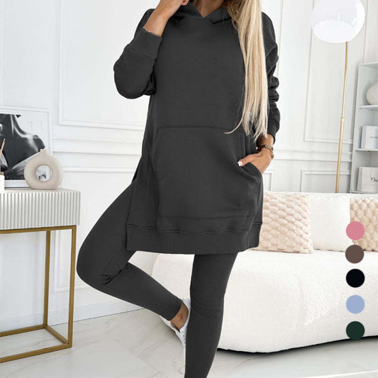 Linnea™ | Avslappnad och bekväm sweatset med huva